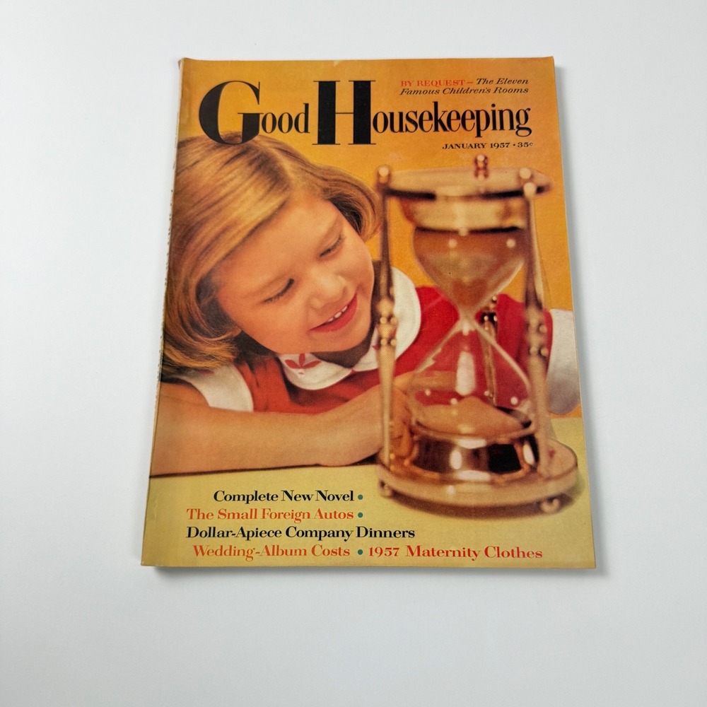 Good Housekeeping Magazine January 1957 Vintage 1950s Ads‎ Mid Century